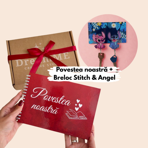 Brelocuri - Breloc stitch + Povestea noastră