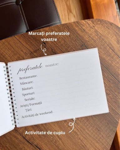 Jurnal pentru cupluri Povestea noastră + ciorapi cuplu [9]