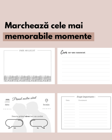 Jurnal pentru cupluri “Povestea noastră”  RED Edition ❤️ [1]