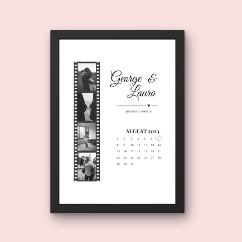 Tablouri - Tablou Personalizat pentru Aniversare de Cuplu