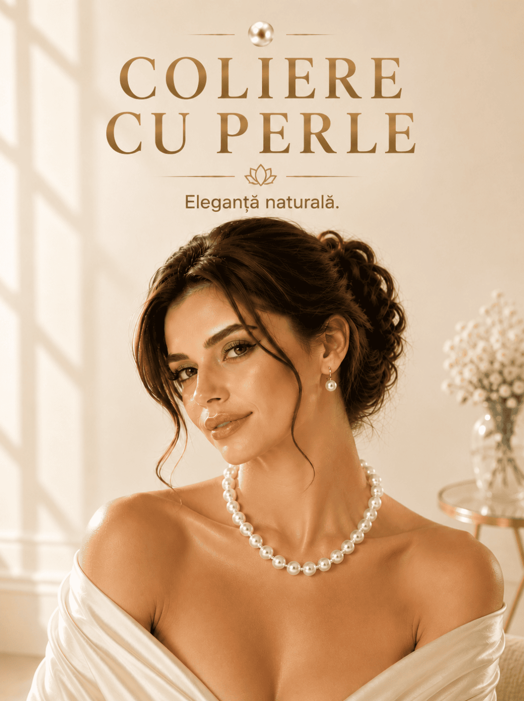 Coliere cu Perle Kaskadda