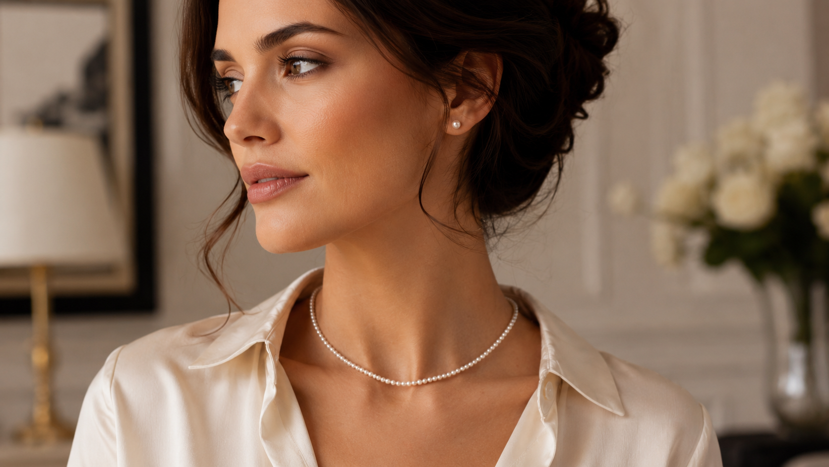 Colierele cu perle mici – bijuteriile delicate care au revenit natural în tendințe