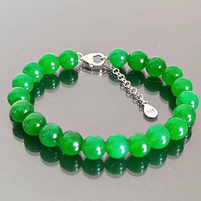 Bratara Jad cu Inchizatoare de Argint [2]