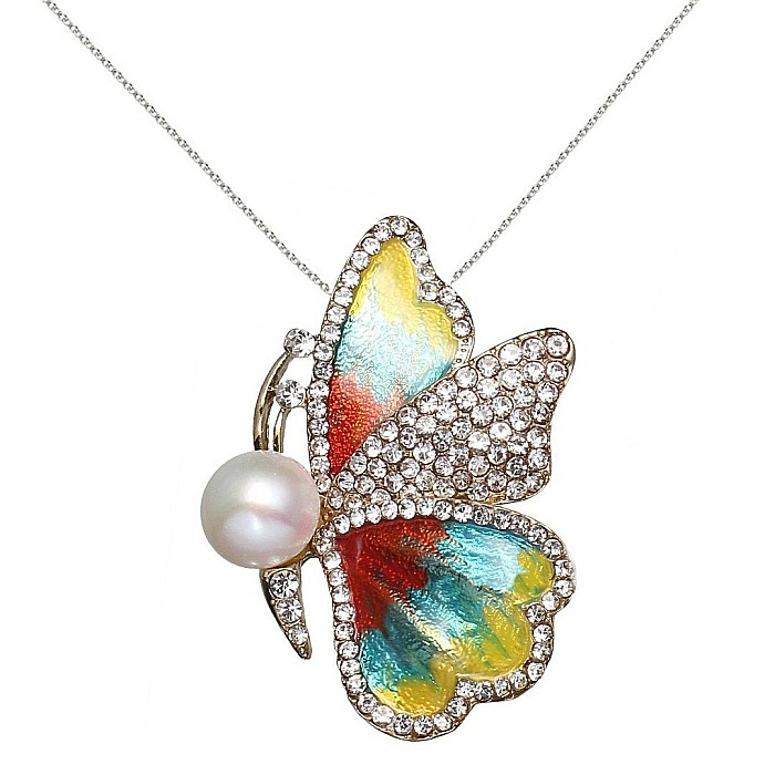 Brosa Fluture Verde [2]