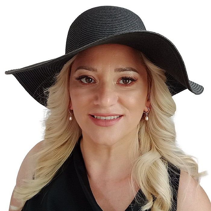 Cercei Perle Crem Teardrop, Tip Creole, Argint 925 | KASKADDA® [2]