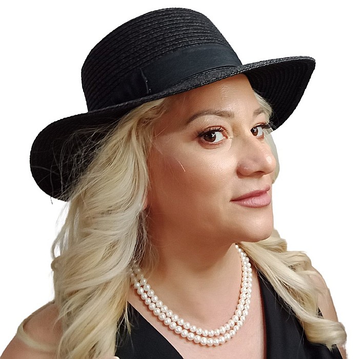 Colier Dublu Perle Naturale Albe, 6–7 mm, AA+, Argint 925 | KASKADDA® [5]