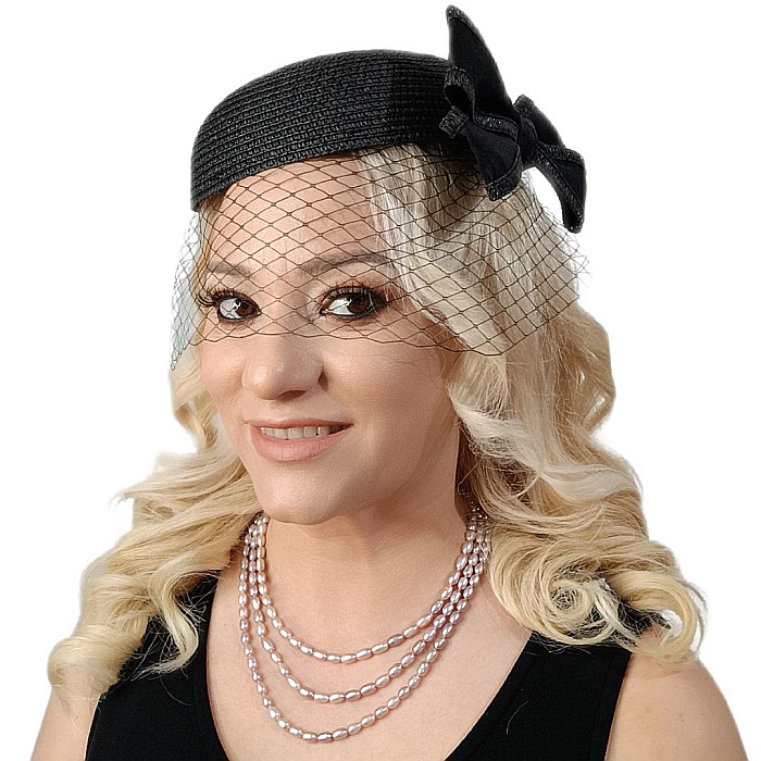 Colier Triplu Perle Lavandă 8/6 mm, Ovale, Calitate AA+, Argint 925 | KASKADDA® [4]