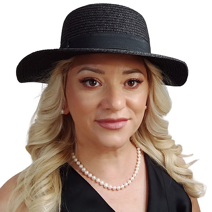 Colier Perle Naturale Albe, 7–8 mm, cu Închizătoare Aur 14K (aur 585) | KASKADDA® [6]