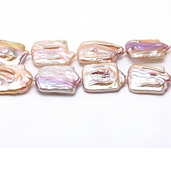 Colier Perle Naturale Baroque Multicolore și Închizătoare Argint 925 | KASKADDA® [4]