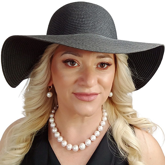 Colier Perle Naturale Edison Albe 11,5–14,5 mm, AAA, Aur Galben 14K | KASKADDA® [4]