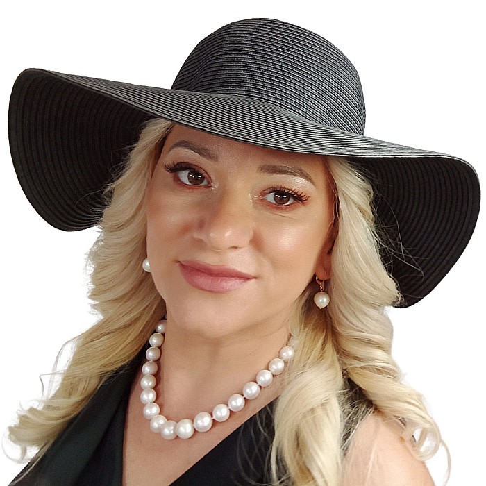 Colier Perle Naturale Edison Albe 11,5–14,5 mm, AAA, Aur Galben 14K | KASKADDA® [2]