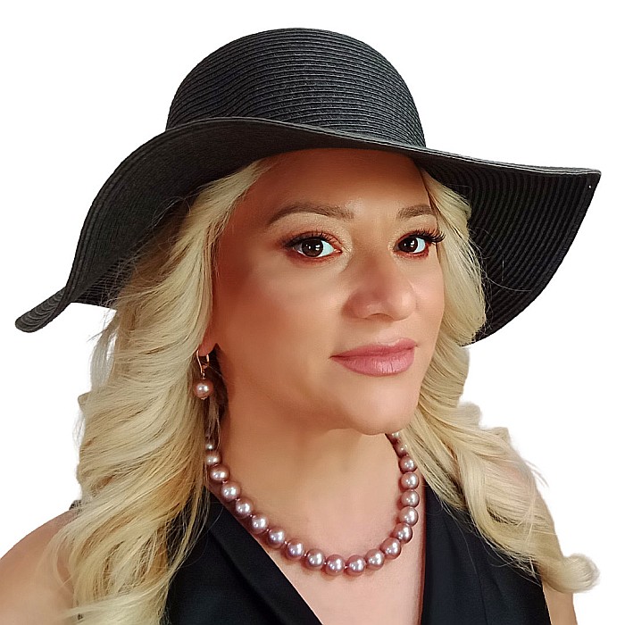 Colier Perle Naturale Edison Lavandă, AAA, 10–12 mm, Aur Galben 14K | KASKADDA® [6]