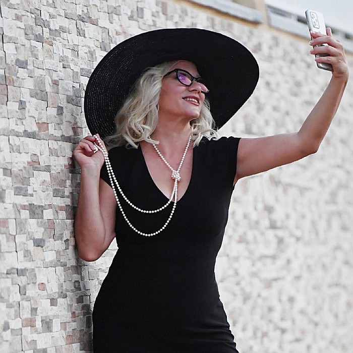 Colier Perle Naturale Extra-Lung 180 cm, Aur 14K, Calitate AA+ | KASKADDA® [3]