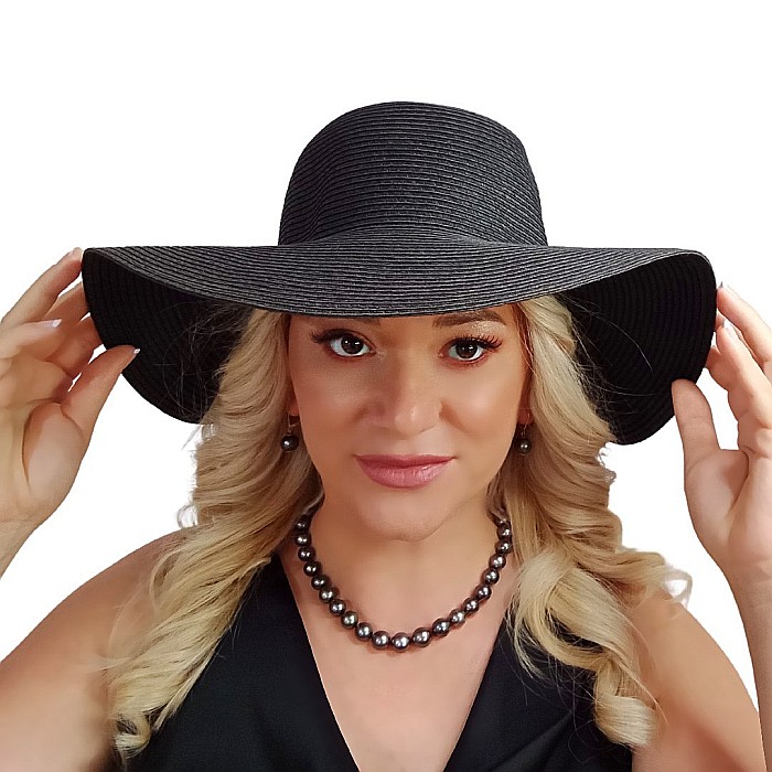 Colier Perle Tahitiene 9–11 mm, AAA, Aur Alb 14K | KASKADDA® [7]