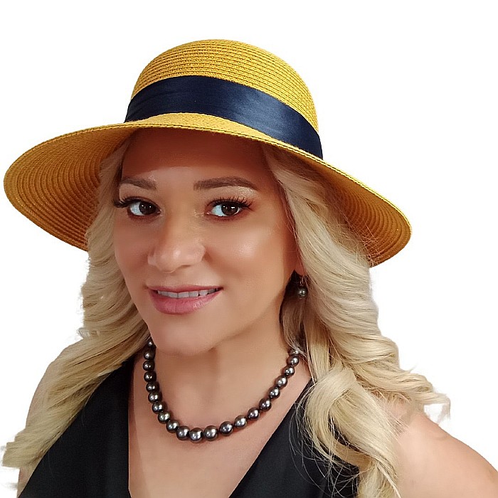 Colier Perle Tahitiene 9–11 mm, AAA, Aur Galben 14K | KASKADDA® [11]