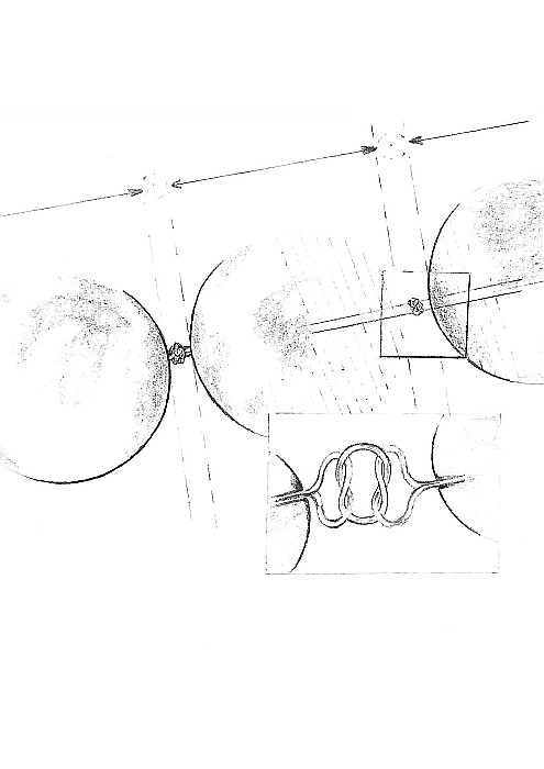 Coliere Duble Crem Mama- Fiica [2]