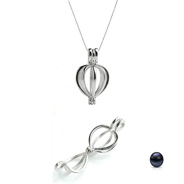 Set Perla Surpriza cu Cercei Bumb Perle Lavanda [4]