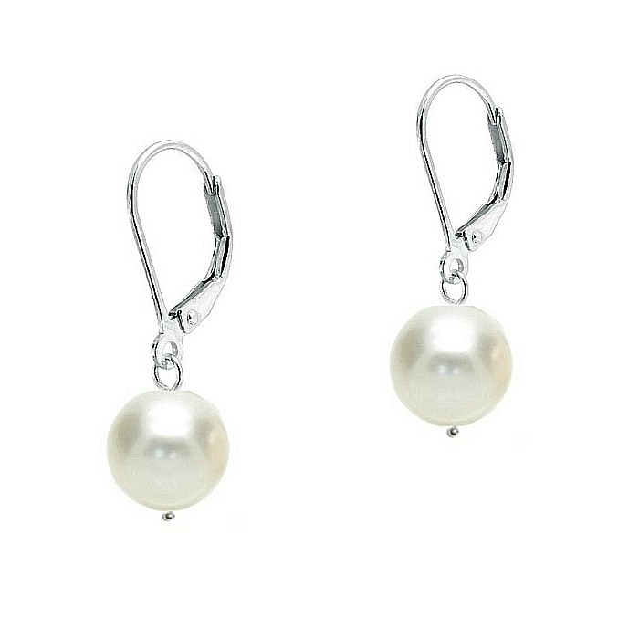 Set Perla Surpriza cu Cercei Business Albi [3]