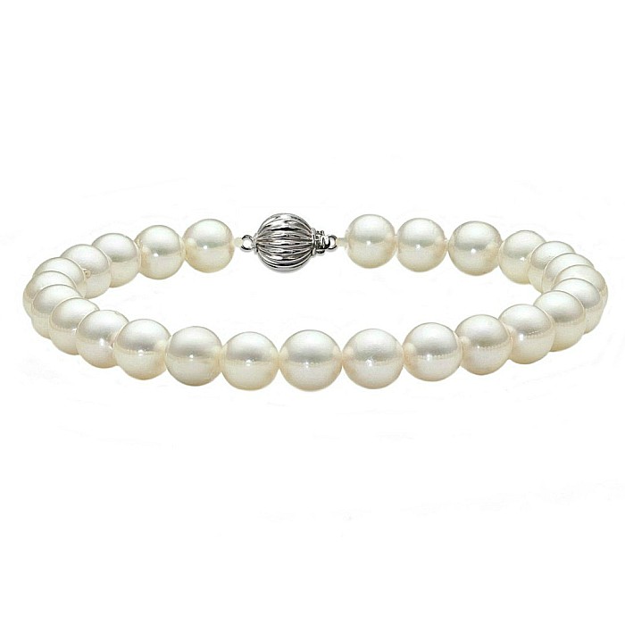 Set Perle Akoya Japoneze 5,5–6 mm – Colier și Brățară cu Închizători din Aur Alb 14K | KASKADDA® [3]