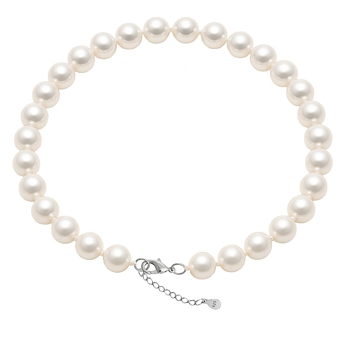 Set Perle Mari – Colier și Cercei Business, Argint 925, Perle Albe Premium 8,5–9,5 mm | KASKADDA® [3]