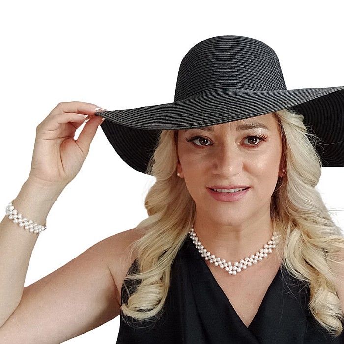 Set Perle Delicate Beauty– Colier și Brățară cu Perle Naturale Albe 5–6 mm, Închizători Argint 925 – KASKADDA® [2]