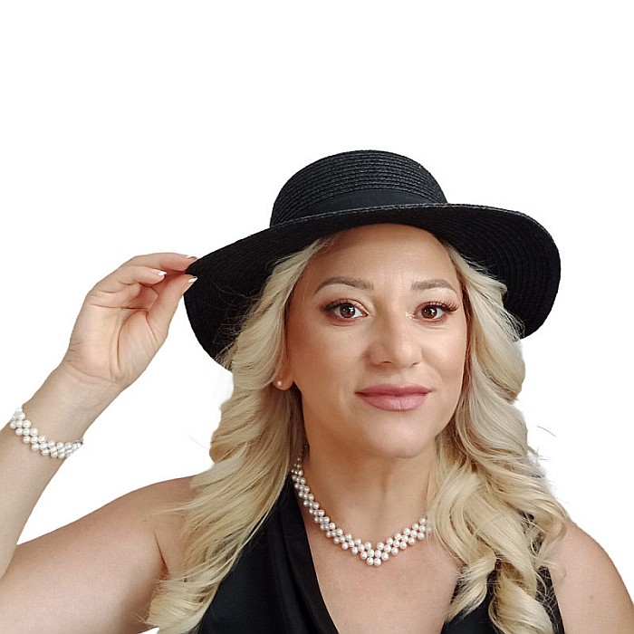 Set Perle Delicate Beauty– Colier și Brățară cu Perle Naturale Albe 5–6 mm, Închizători Argint 925 – KASKADDA® [6]