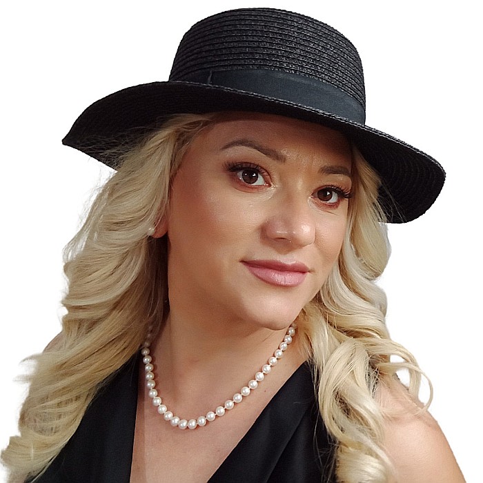 Set Perle – Colier și Cercei Tip Șurub cu Perle Naturale Albe 6–7 mm, Argint 925 | KASKADDA® [5]