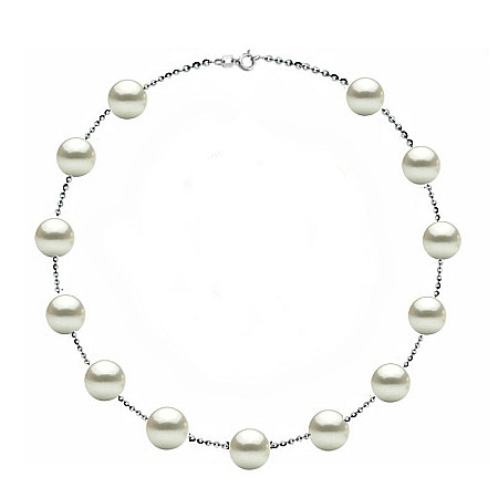 Colectia Exclussive Pearls - Colier Perle Naturale 7–8 mm, Calitate AAA, Argint 925, Office Elegant | KASKADDA®