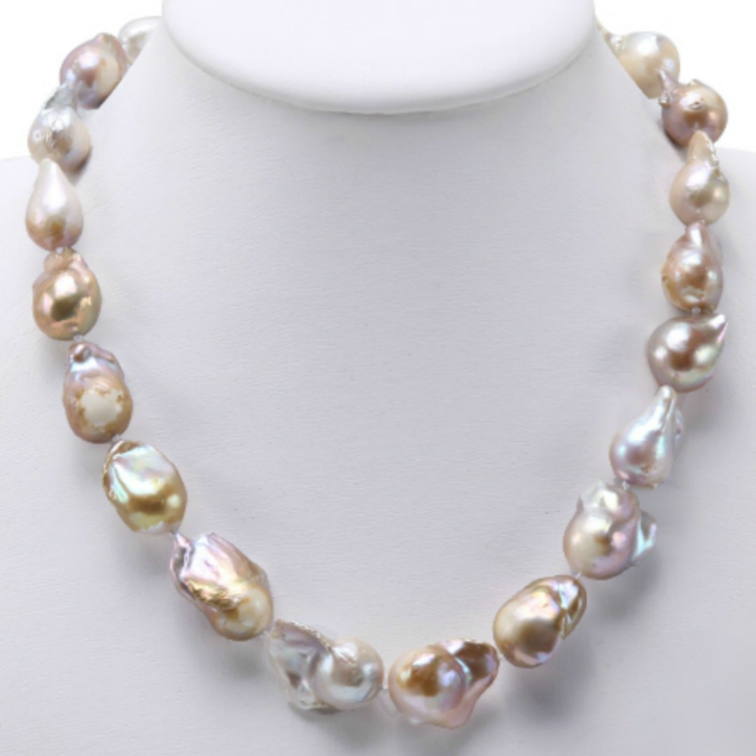 Colier Perle Naturale Baroque