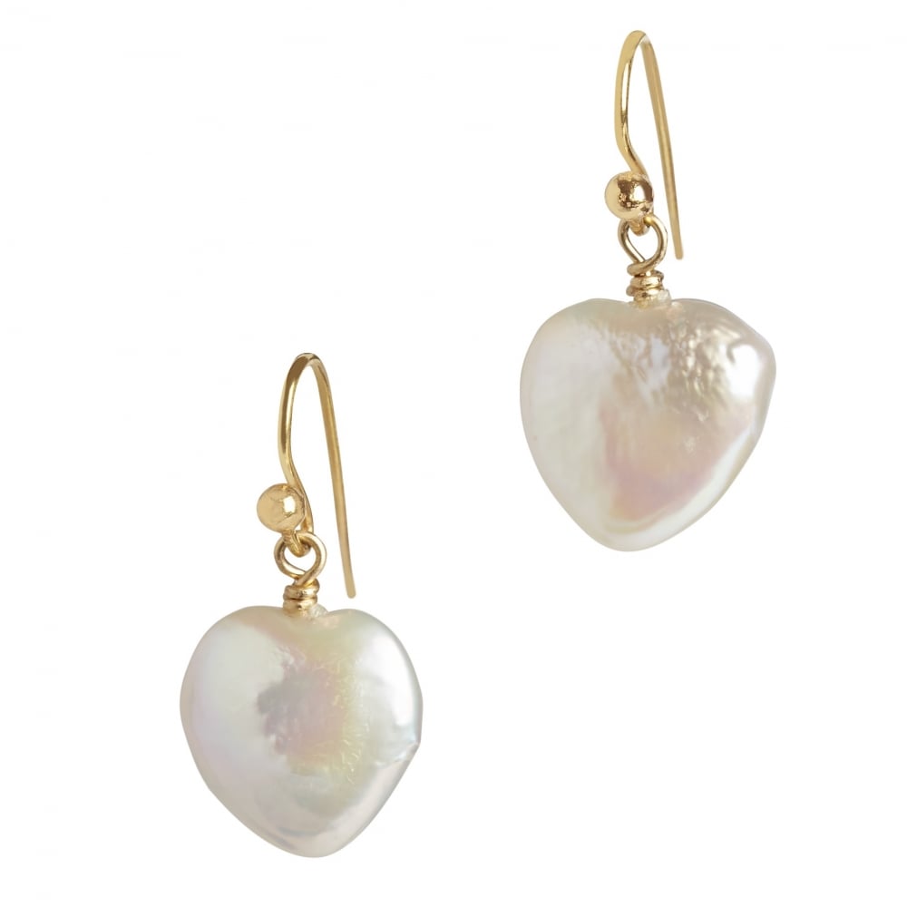 cercei perle baroc inima