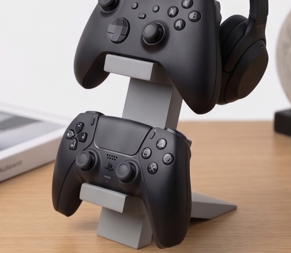 Suport dual casti și controllere gaming [7]