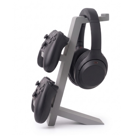 Suporturi & Accesorii Tech - Suport dual casti și controllere gaming