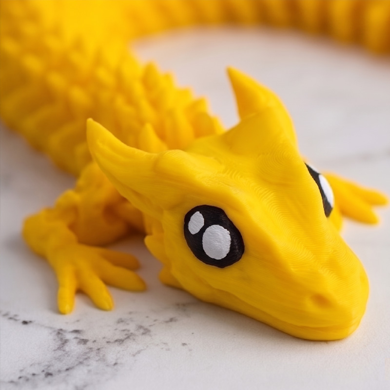 Figurina Dragon, articulatii mobile, 90 cm [3]
