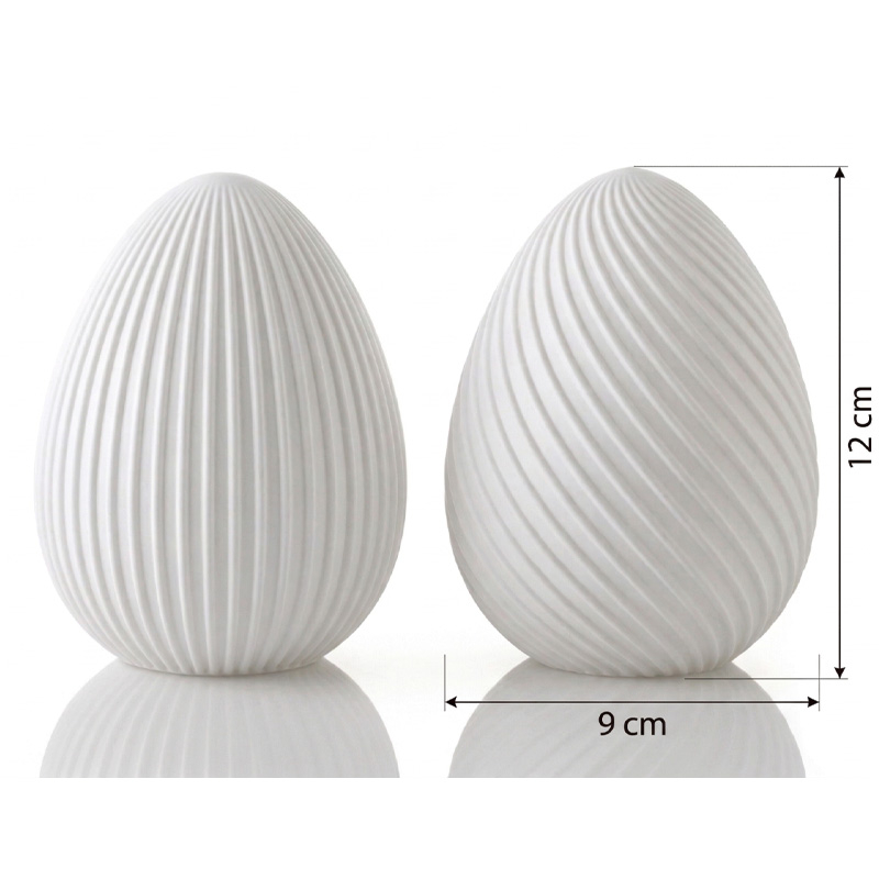 Set 2 figurine decorative ouă (lumanari & baterii incluse) [8]
