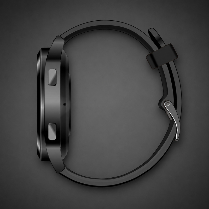 Smartwatch F8, Bluetooth, Functii ECG si SpO2, Compatibil Android si iOS, Negru [2]