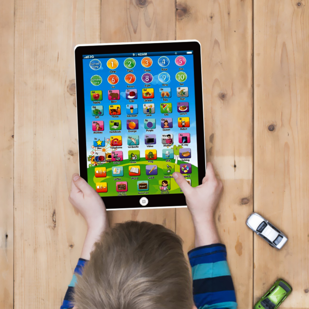 Tableta educationala interactiva pentru copii - Albastru [3]