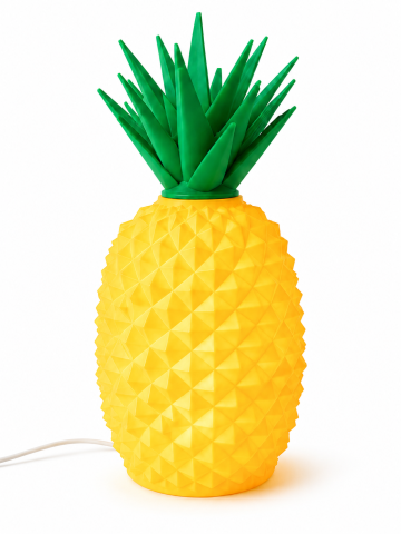 Decoratiuni & Lampi 3D - Lampa Decorativa 3D  Ananas LED, Lumina Calda Ambientala