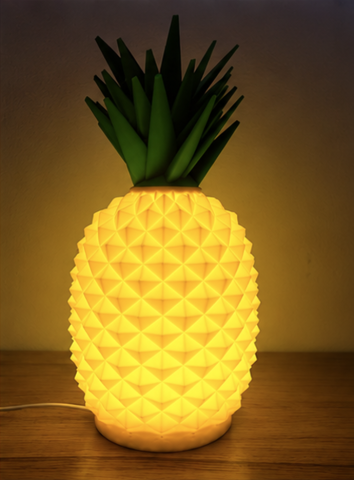 Lampa Decorativa 3D  Ananas LED, Lumina Calda Ambientala [2]