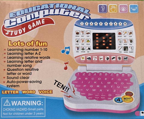 Laptop Educational Interactiv pentru Copii - Roz [3]