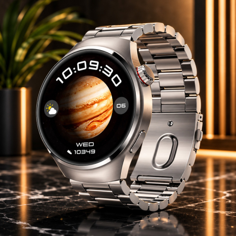 Smartwatch G7 MAX, 1.65" AMOLED, NFC, GPS, Functii ECG si SpO2, Compatibil Android [7]