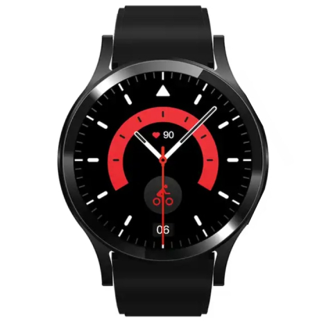 Wearables & Gadgeturi - Smartwatch F8, Bluetooth, Functii ECG si SpO2, Compatibil Android si iOS, Negru