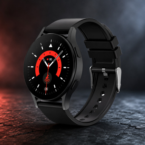 Smartwatch F8, Bluetooth, Functii ECG si SpO2, Compatibil Android si iOS, Negru [2]
