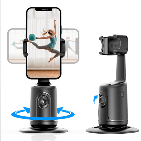 Wearables & Gadgeturi - Stabilizator Inteligent cu Auto Face Tracking, Rotire 360°, Live Streaming si Videocall