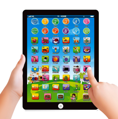 Gadgeturi - Tableta educationala interactiva pentru copii - Albastru