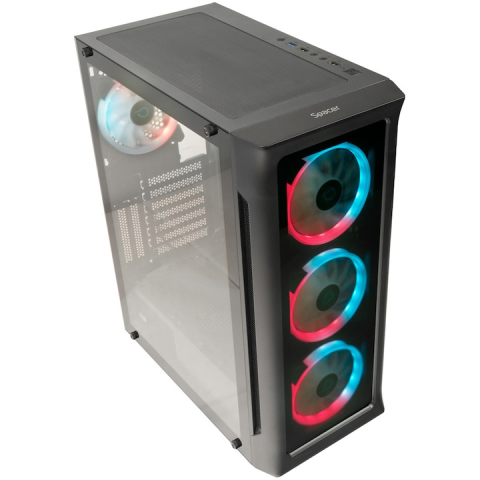 PC Gaming MAN, i5-12400F, 16GB DDR4, 512 GB SSD M.2, RTX 3060 Windforce 12GB, No OS, negru [2]