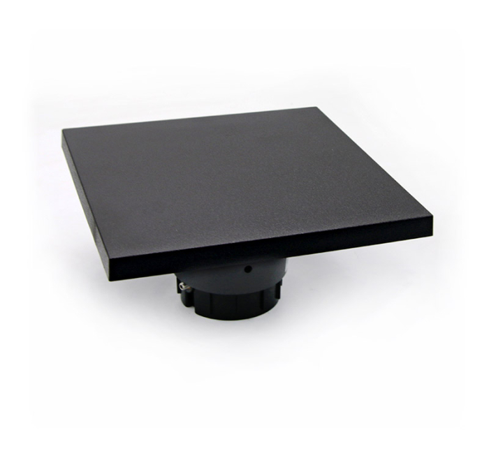 Aplica LED patrata, 8W, 3000K, IP65, policarbonat, grafit, Dablerom 9-89081 [2]