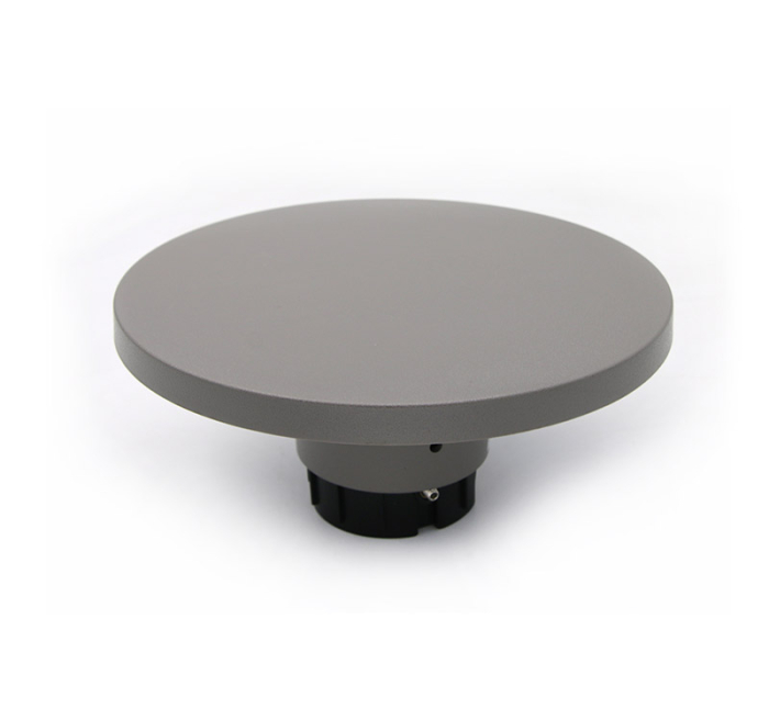 Aplica LED rotunda, 8W, 3000K, IP65, policarbonat, gri, Dablerom 9-8986 [2]