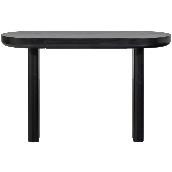 Birou Mael, MDF, negru, 75 x 120 x 50 cm, WOOOD 377389-Z [4]