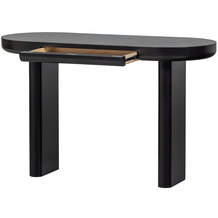 Birou Mael, MDF, negru, 75 x 120 x 50 cm, WOOOD 377389-Z [6]