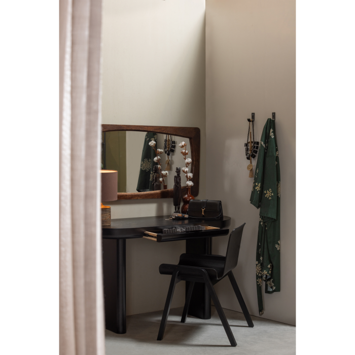 Birou Mael, MDF, negru, 75 x 120 x 50 cm, WOOOD 377389-Z [3]